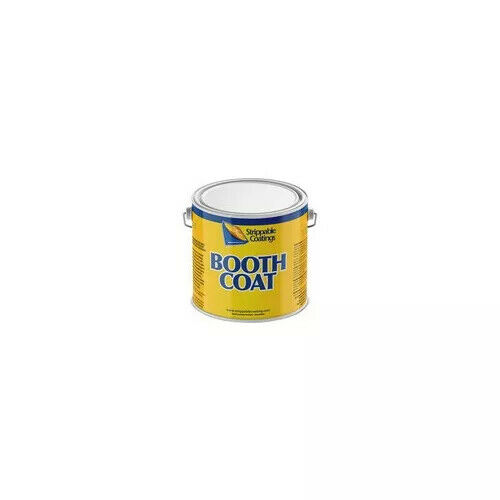 BOOTHCOAT 1780 CLEAR - PROTECTIVE BARRIER FOR GRATES, FLOORS, AND WALLS - 1 Gal