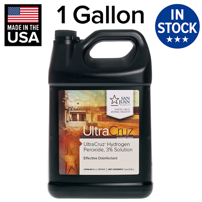 Ultracruz Hydrogen Peroxide, 3%, 1 Gallon