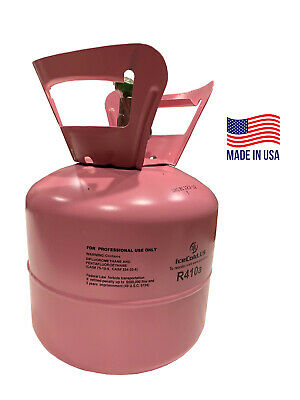Cylinders R410a, R-410a R 410a 7.5lb  Refrigerant. Made In Usa