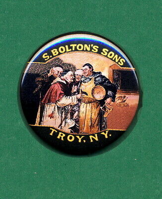 Bolton's Sons *pocket Mirror* Troy New York  Beer Advertising Rp Promo
