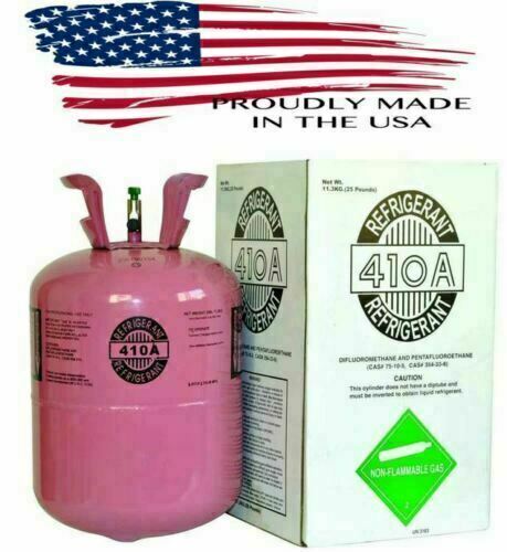 R410a, R410a Refrigerant 25lb Tank. New Factory Sealed **lowest Price On Ebay**