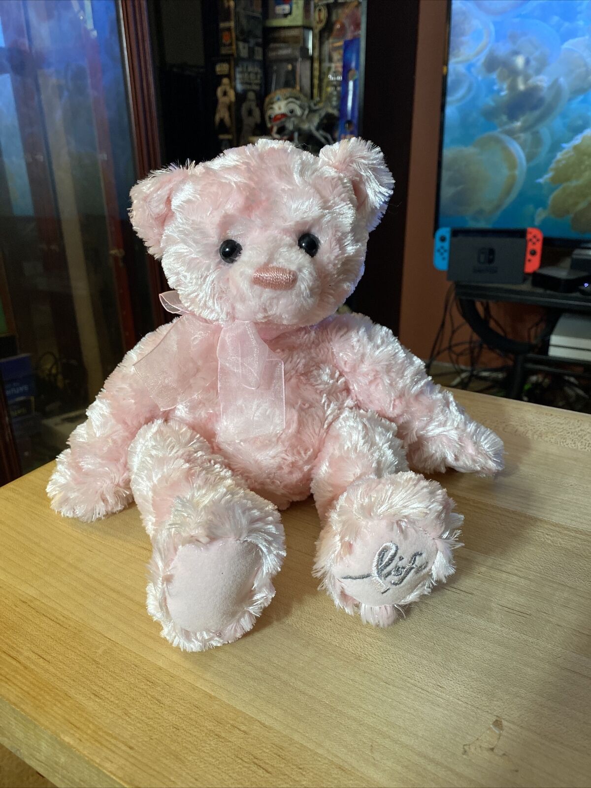 Gund Life Bear - Lpga Breast Cancer Charity - 12” Pink Teddy Bear #74950, Soft!