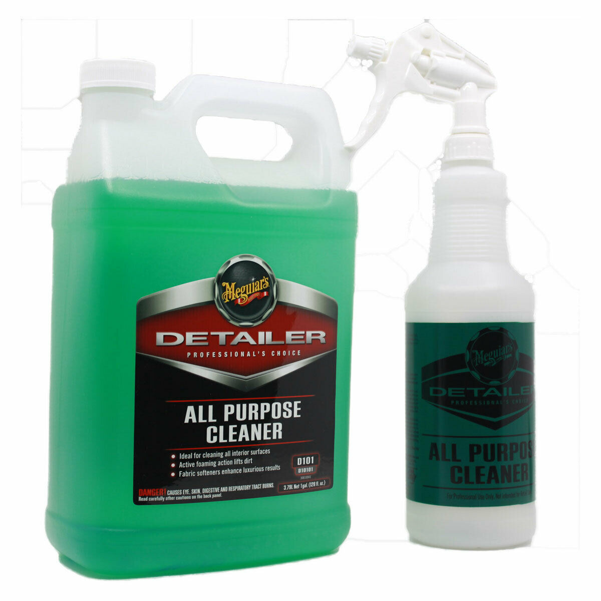 Meguiars D101 All Purpose Cleaner 1 Gallon With Spray Bottle And Sprayer
