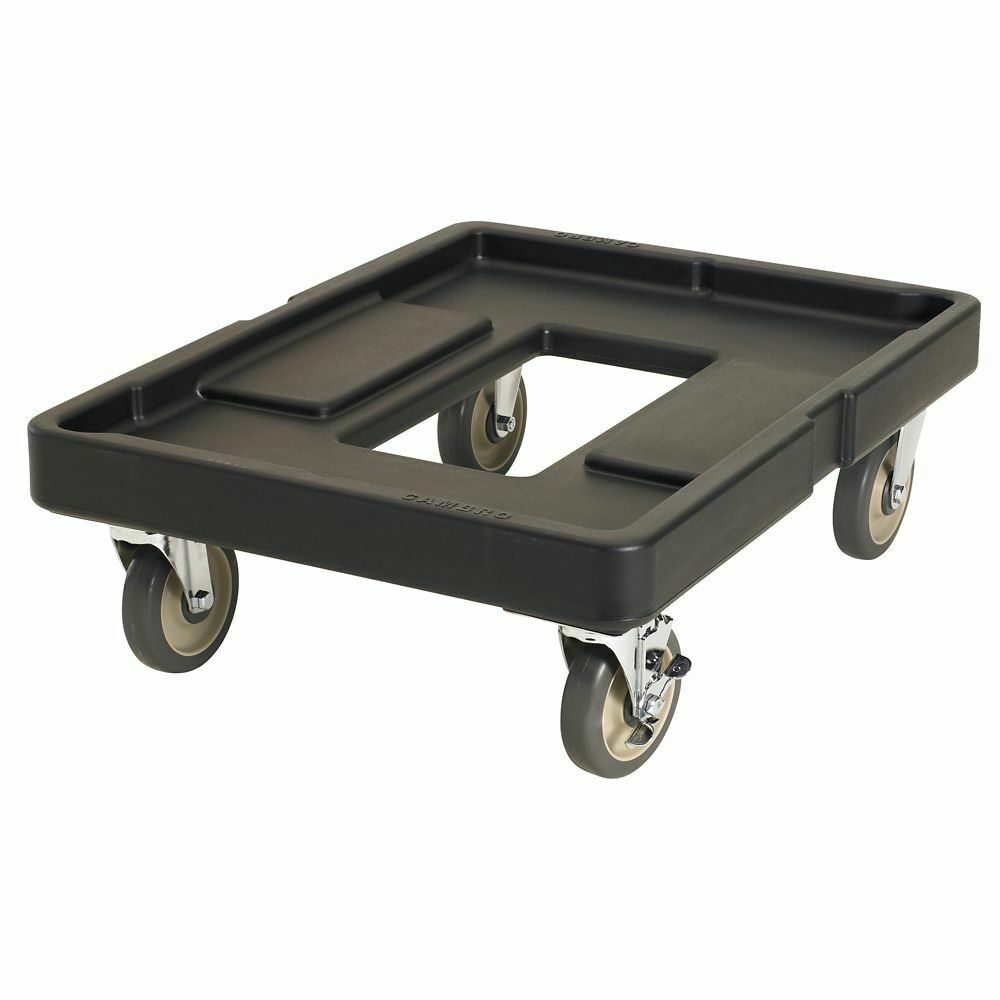 Cambro Cd400110 Camdollies Black 300 Lb. Dolly For Camcarriers