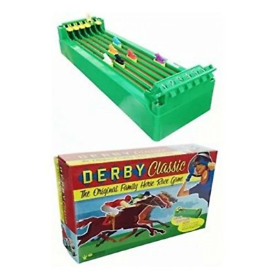 Derby Classic Horse Racing Game Battery Operated