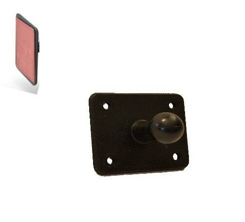Flat Surface Mount with 17mm Ball & 3M Adhesive for Garmin Nuvi GPS