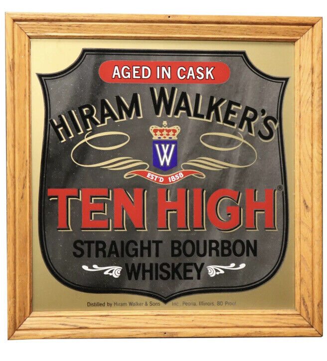 Hiram Walker Ten High Bourbon Whiskey 16x16