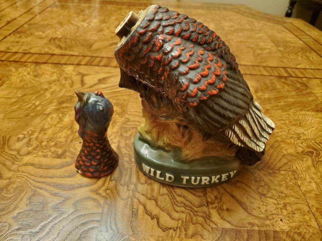 Vintage Austin Nichols Wild Turkey Decanter No. 7 Limited Edition 185