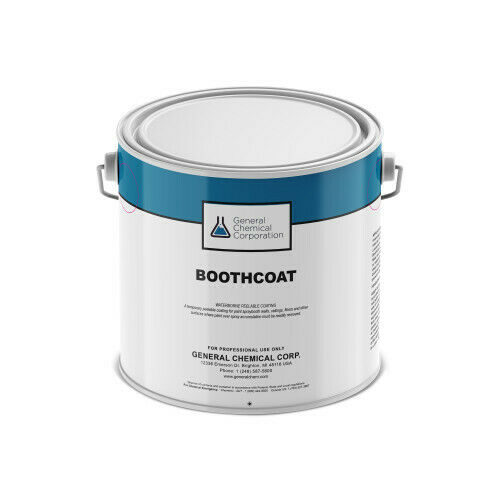 BOOTHCOAT 5140 - PEELABLE CLEAR PROTECTIVE COATING FOR SPRAY BOOTH 1 GALLON