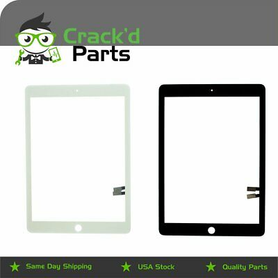 Apple Ipad 6 Replacement Digitizer Touch Screen + Home Button + Tempered Glass