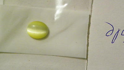 Chrysoberyl Cats Cat's Eye 10x12 MM. Oval Cab Cabochon Simulated